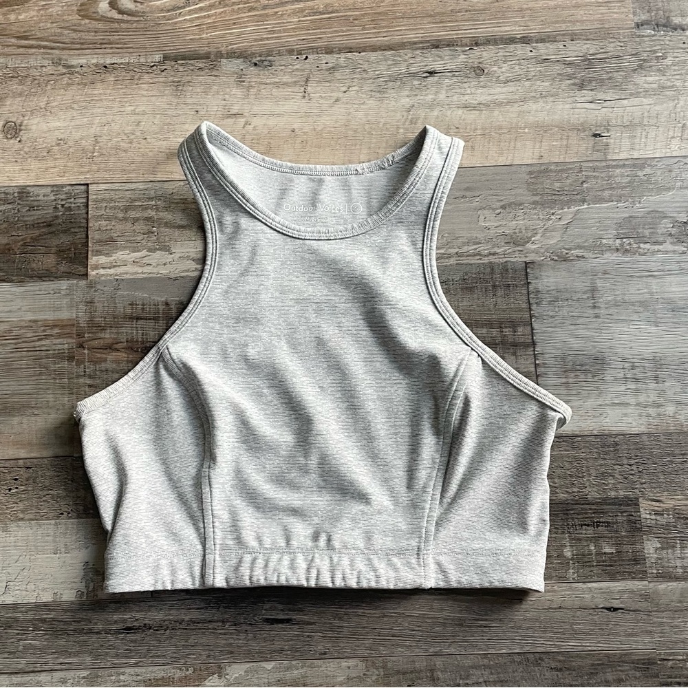 Outdoor voices workout bra / crop top